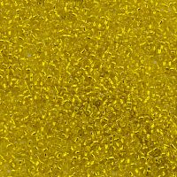 Бисер Китай № 8 уп.450 гр Желтый прозрачный арт. ББ-102/8