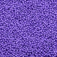 Бисер Китай № 8 450 грамм Фиолетовый матовый ББ-1818