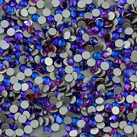 Стразы холодной фиксации SS16 Amethyst AB уп.1440 шт арт. СХФ-1660/4