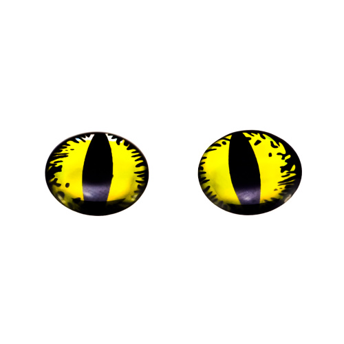 Глазки кошачьи круглые 13.5 мм Упак 10 шт