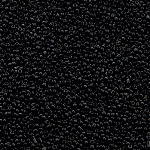 Бисер Китай № 8 450 грамм Черный ББ-1813
