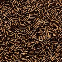 Бисер Стеклярус размер 3 Коричневый Упак 450 гр ББ-БС-10473/3