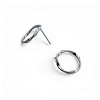 Швензы пусеты кольцо серебро уп.1 пара арт. РФ-Ш/09