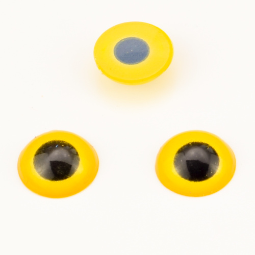Глазки для игрушек круглые 12 мм Упак 10 шт