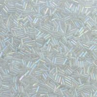 Бисер Стеклярус размер 3 Белый АВ упак 450 гр арт. ББ-10502/С