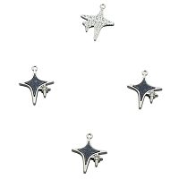 Подвеска Звезда Эмаль 16*19 мм уп.4 шт. арт. РФ-П/1124
