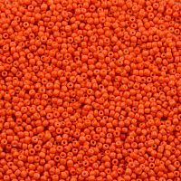 Бисер Китай № 8 уп.450 гр Оранжевый арт. ББ-106/8