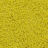 Бисер Китай № 8 уп.450 гр Желтый перламутр арт. ББ-101/8