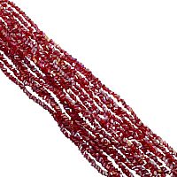 Бусины стекло треугольник 4 мм уп.140 шт 40 см арт. ББ-БСЖ-10439/4