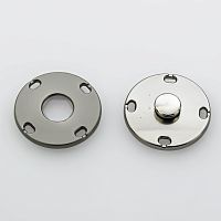 Кнопки пришивные металл матовые 20 мм Упак 10 шт