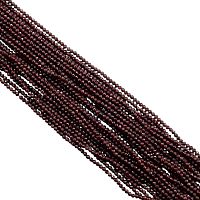 Бусины Гранат огранка 3,5 мм нитка 38 см арт. Б-Н/120